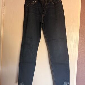 KanCan Women's Skinny Jeans - Dark Blue